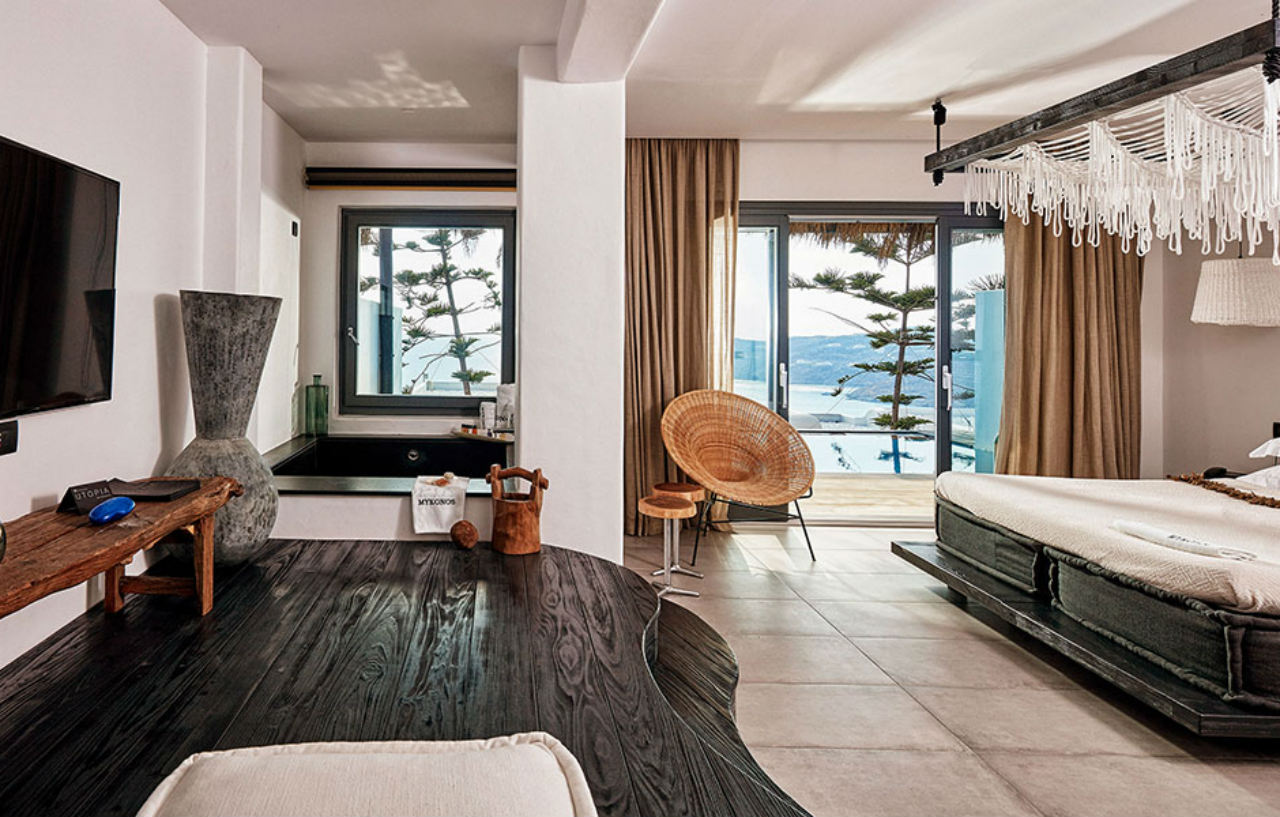 Myconian Utopia Relais & Chateaux Elia (Mykonos) Exterior foto